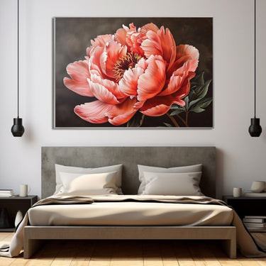 Giant Peony Painting